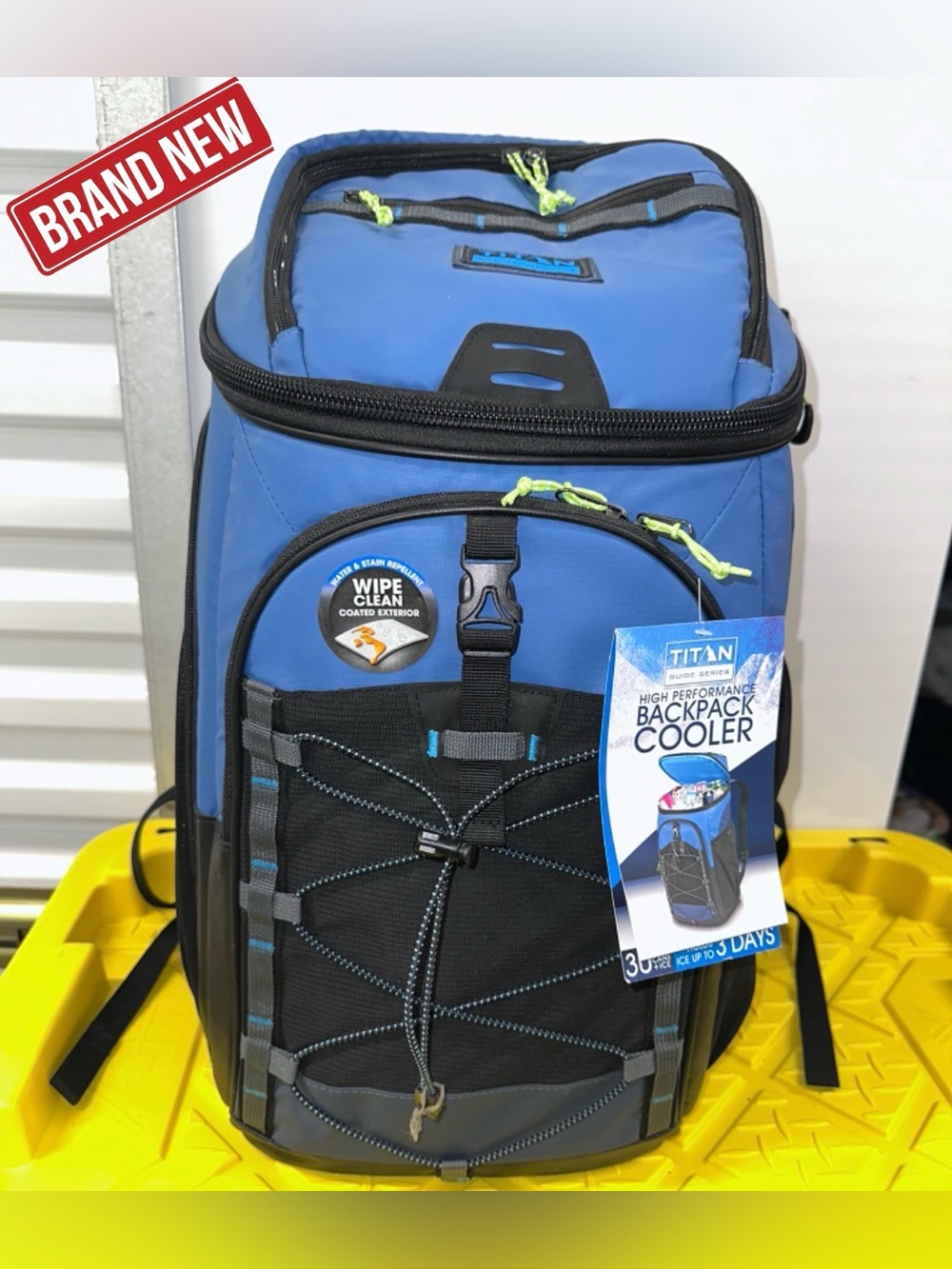 Blue Arctic Zone TITAN Guide Series BACKPACK cooler insulated 30 Can Hiking